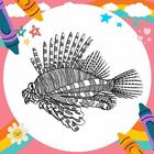 Coloring: Batray Fish Mandala 圖標