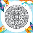 Coloring Book Creative Mandala icono