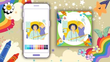 Coloring Book: Designer poster