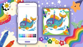 Coloring Book: Diver Offline poster