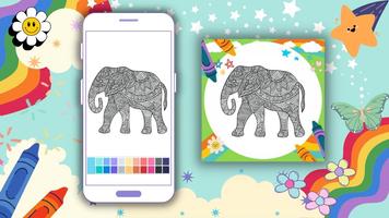 Coloring Book Elephant Mandala gönderen