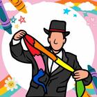 Coloring Book: Entertainer icon
