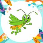 Coloring Book: Grasshopper App icône