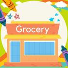 Coloring Book: Grocery Stores 아이콘