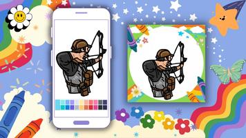 Coloring Book: Hunter Offline 海報