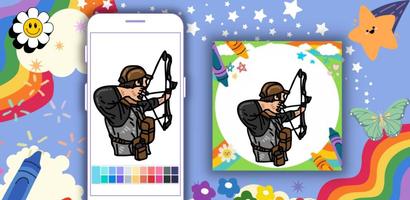 Coloring Book: Hunter Offline 截圖 3