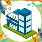 Coloring Book: Police Station 图标