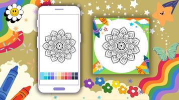 Coloring Book: Premium Mandala 海報