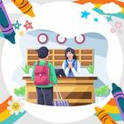 آیکون‌ Coloring Book: Receptionist