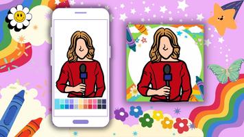 برنامه‌نما Coloring Book: Reporter App عکس از صفحه