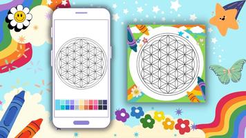 Coloring: Sacred Geo Mandala penulis hantaran