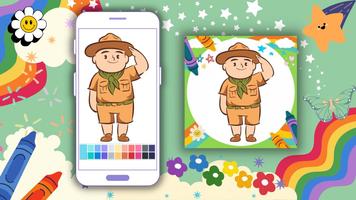 پوستر Coloring Book: Scout Offline