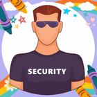 Coloring Book: Security Guard icon