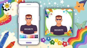 Coloring Book: Security Guard poster