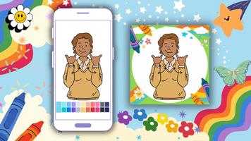پوستر Coloring Book: Translator App