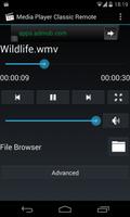 Media Player Classic Remote Affiche