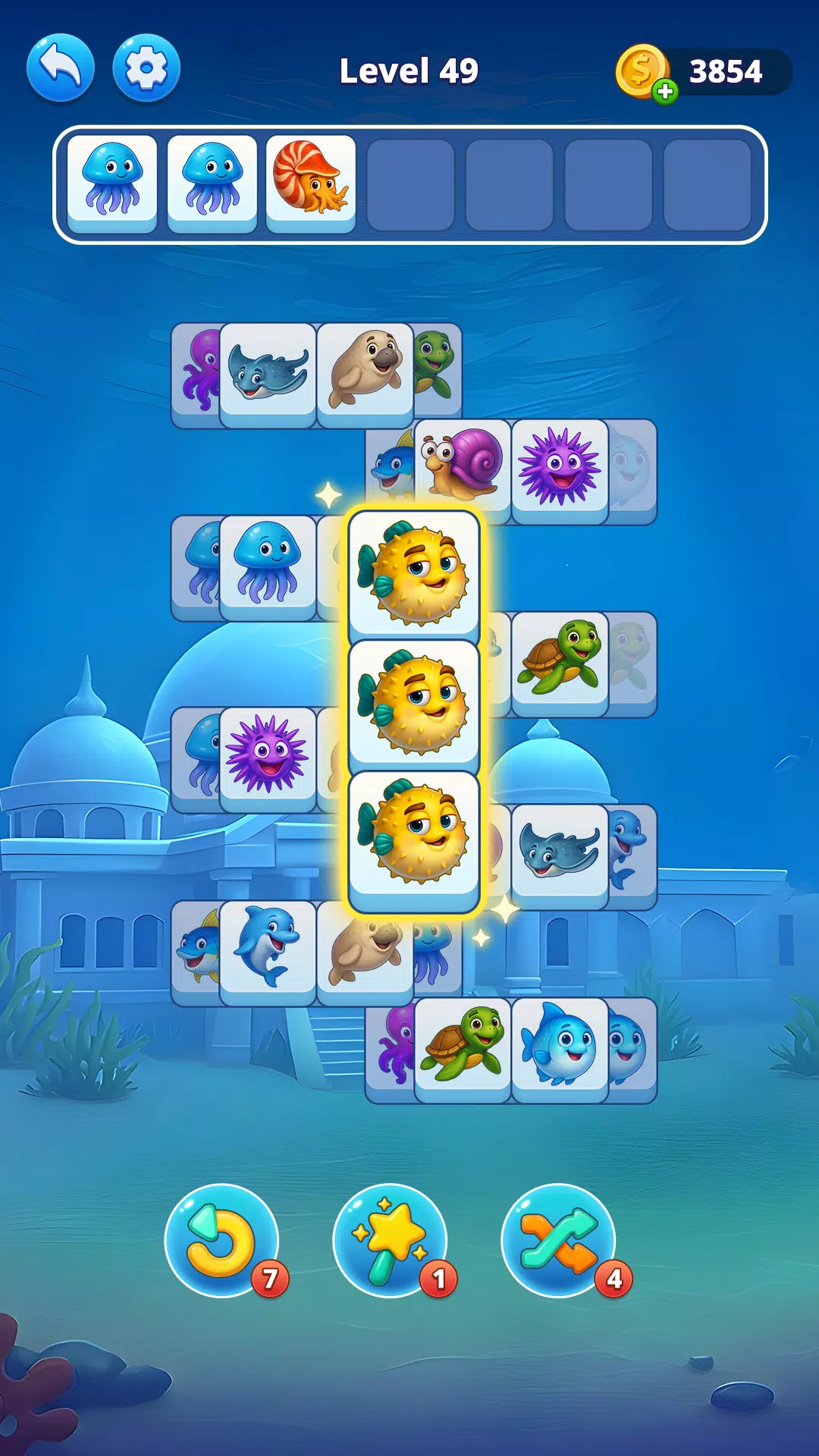 Ocean Tiles: Match Puzzle