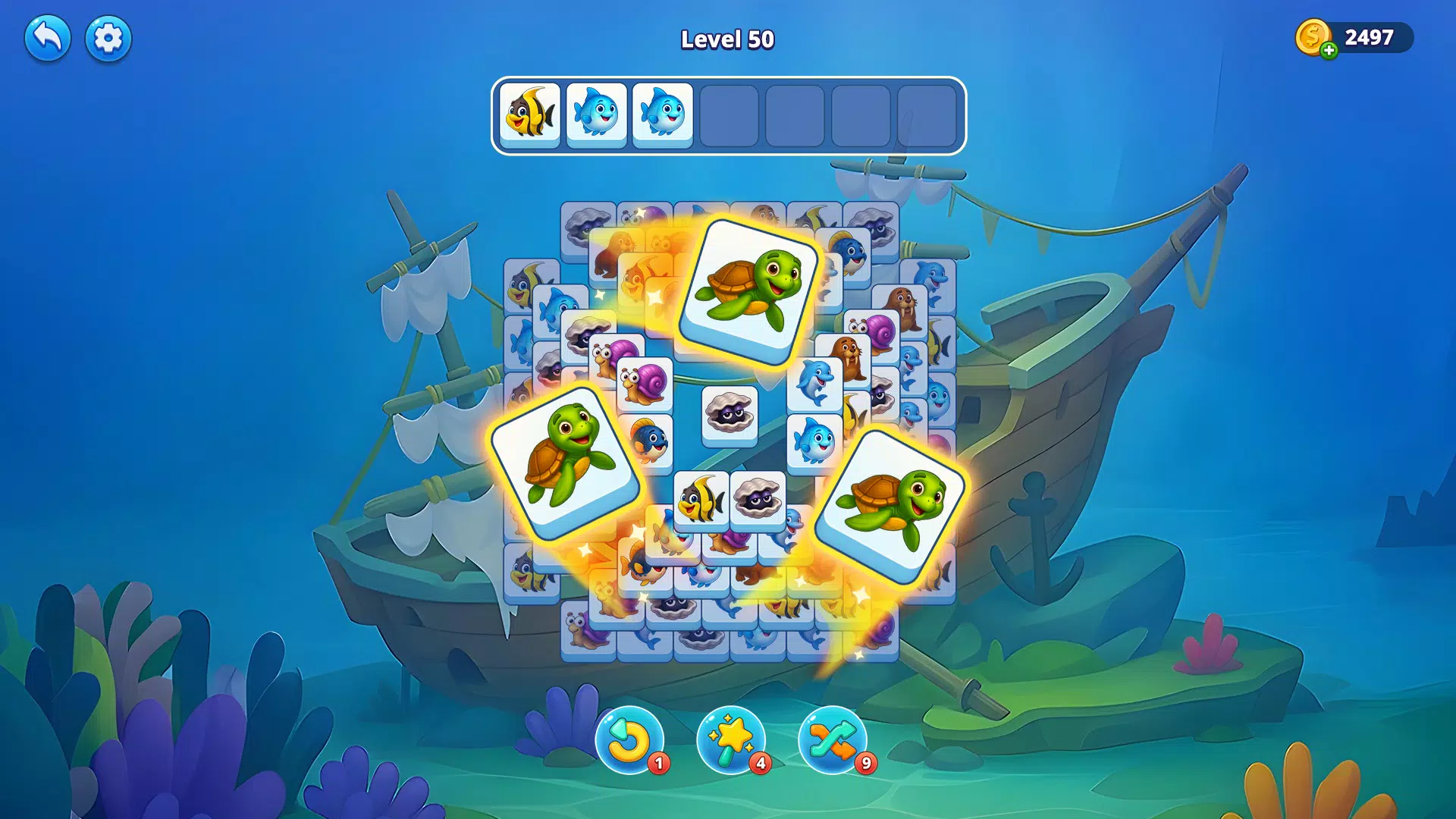 Ocean Tiles: Match Puzzle