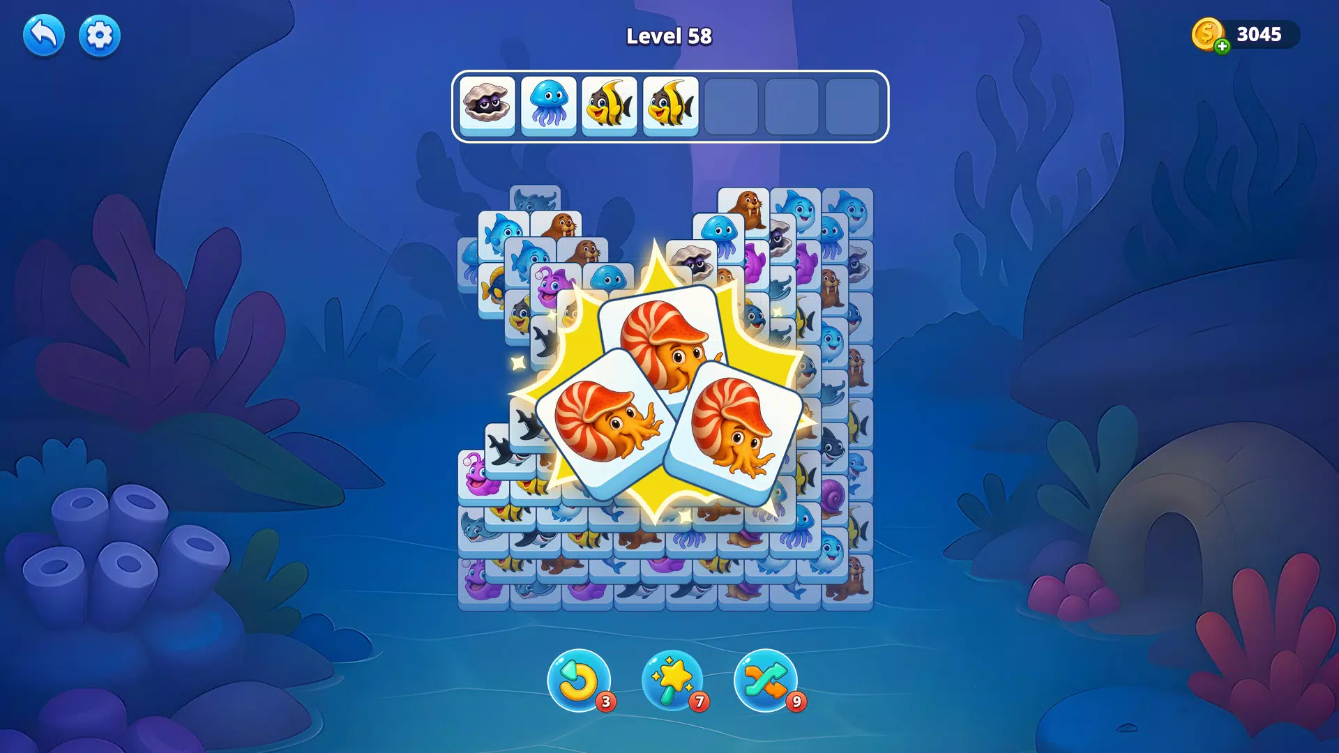 Ocean Tiles: Match Puzzle