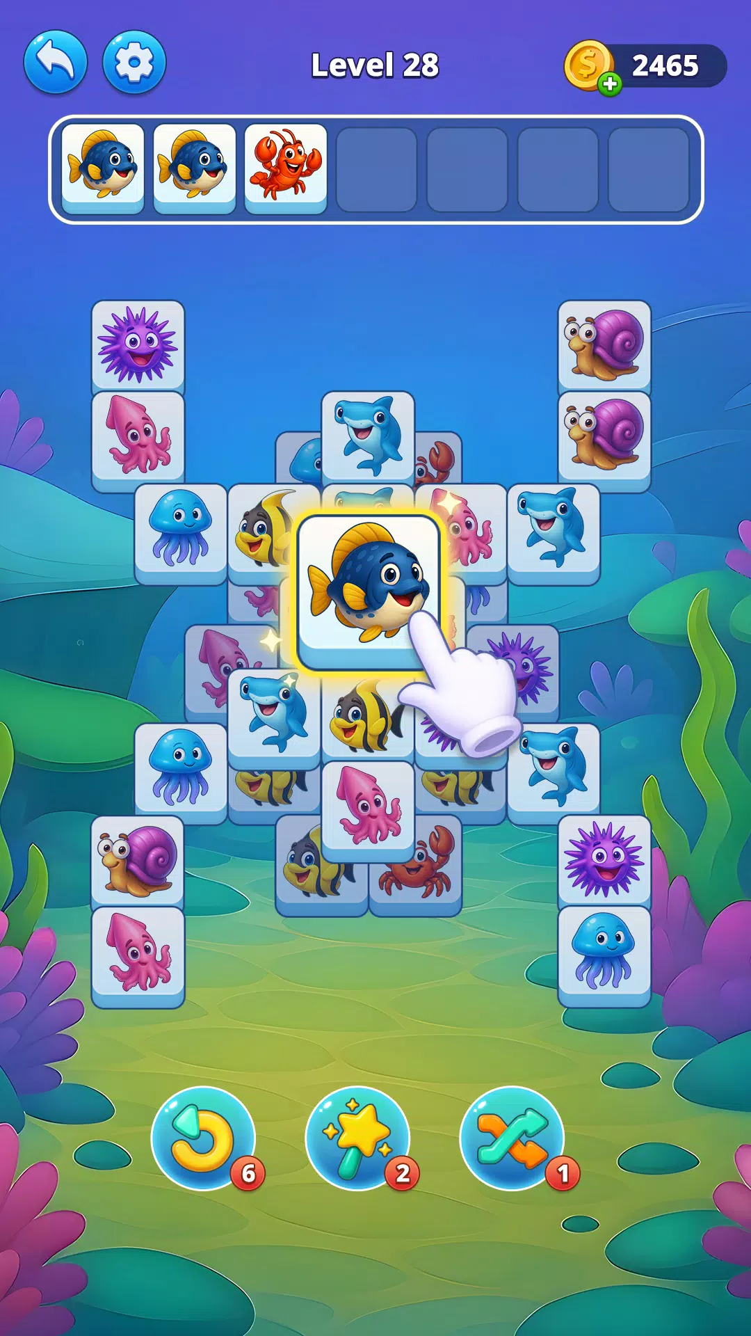 Ocean Tiles: Match Puzzle