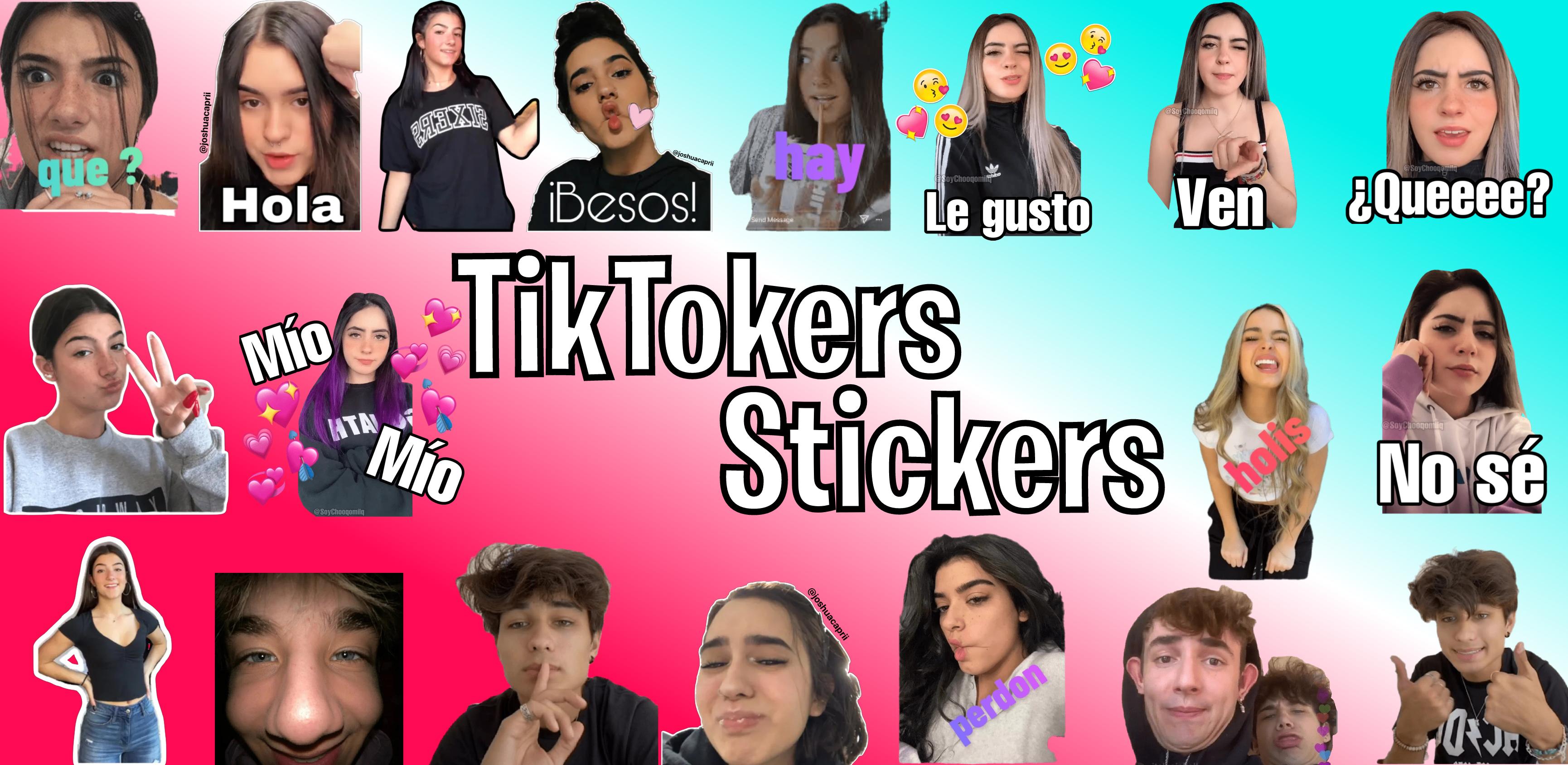 Pictures of famous tiktokers