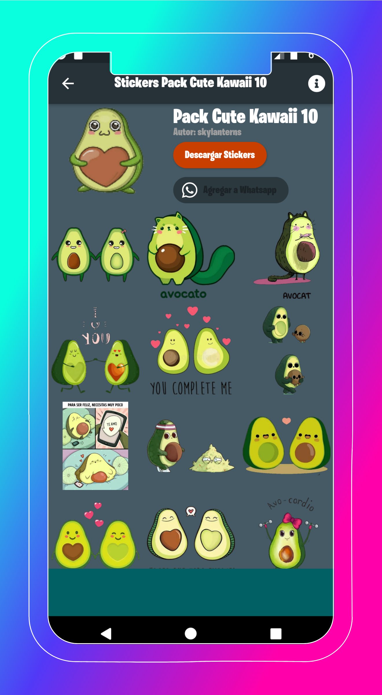 +10000 Cute Kawaii Stickers for Whatsapp 🥺 APK pour Android Télécharger