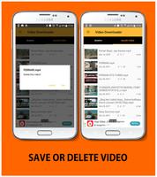 برنامه‌نما Video Downloader عکس از صفحه