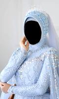Wedding Hijab Photo Montage Affiche