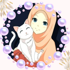 Hijab Cartoon Muslimah Images ícone