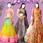 Lehenga Photo Maker icono