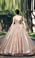 Princess Fashion Dress Montage Affiche