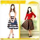 Women Mini Skirt Photo Suit アイコン
