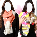 Women Winter Scarfs Photo Suit APK