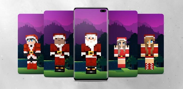 Santa Claus Skin for Minecraft poster