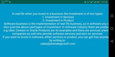 Software Investment screenshot 1