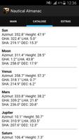 Nautical Almanac imagem de tela 1