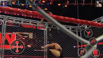 Wrestling Rumble Game: Cage Fighting Games captura de pantalla 3
