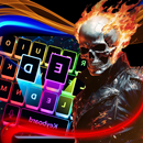 Skull Flame Keyboard Theme APK