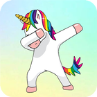 Kawaii Unicorn wallpapers cute icône