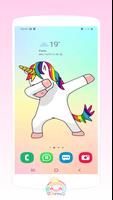 Kawaii Unicorn wallpapers cute capture d'écran 1