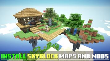 SkyBlock Maps Affiche