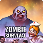 Zombie games - Zombie run & shooting zombies icône