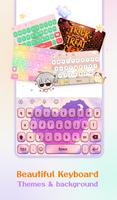 Keyboard Themes: Emoji & Fonts screenshot 1