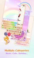 Keyboard Themes: Emoji & Fonts screenshot 2