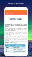 Learn HTML capture d'écran 2