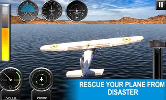 Plane Pilot Simulator 3D plakat