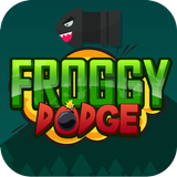 Dodge Froggy: ramassez les couronnes! icône