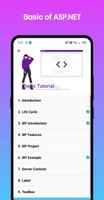 Learn ASP.NET PRO تصوير الشاشة 1