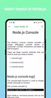 Learn Node.js screenshot 5