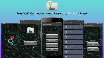 Free WIFI Connect without Password, Hacker - Prank 海报